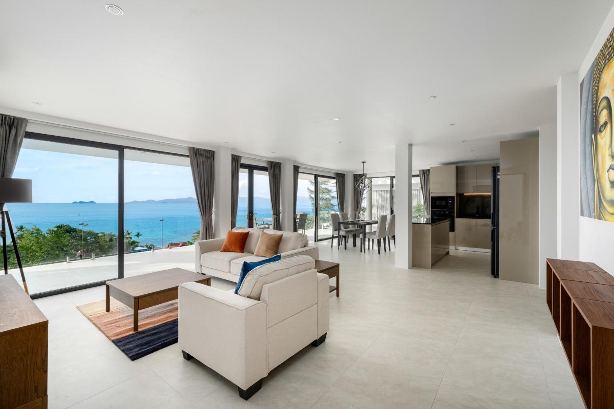 The Penthouses, Bangpor Seaview Luxury Apartamento Koh Samui